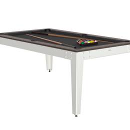 Billard Steel Anthracite / blanc