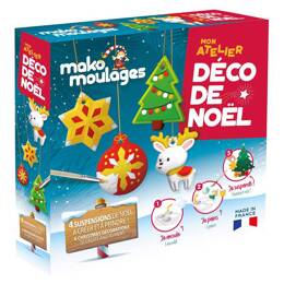 MAKO CREATIONS Mon Atelier 4 créations Déco de Noël | dès 5 ans | activité créative | Noël
