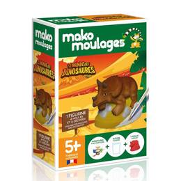 MAKO CREATIONS Moulages - Triceratops | dès 5 ans | activité créative | histoires et jeu narratif