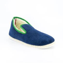 Charentaise Velours Marine