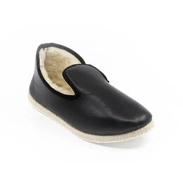 Charentaise Cuir Noir