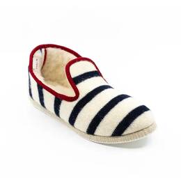 Charentaise Marin Blanc et Marine