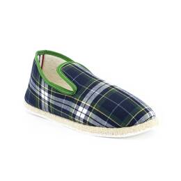 Charentaise Tartan Vert
