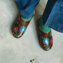 Sabot Rivalin x Nathalie Lété – Modèle naturel