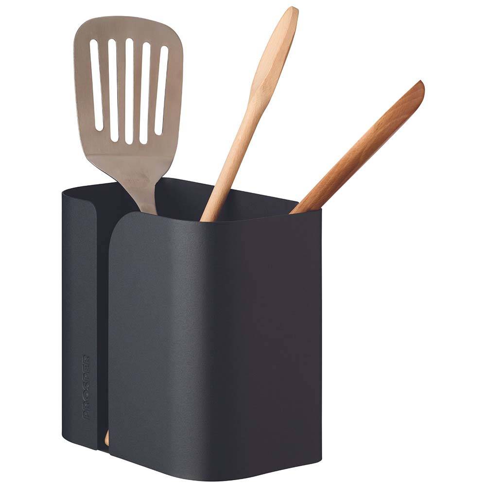 Porte-Ustensiles Cuisine Céramique Noir GBKDQQ - Support Moderne 17,6 X 10,1 Cm