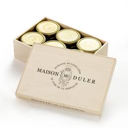 Coffret de 6 Rillettes de Porc Gascon au chaudron - 6 x 180g  -  3 Brunes et 3 Blondes