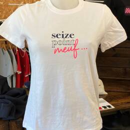 T-SHIRT CELINE SEIZE POINT MEUF