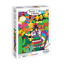 PALETTE D'ARTISTE - Marché Mexicain