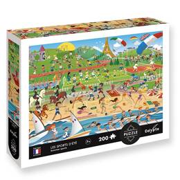 PUZZLE 200 pièces Les Sports d'Eté