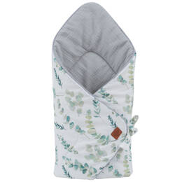 Gigoteuse d'emmaillotage molletonnée, Eucalyptus