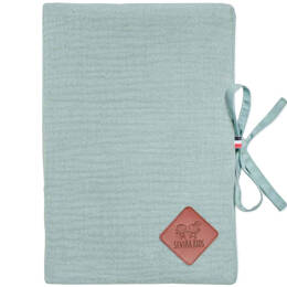 Protège carnet de santé en gaze de coton, Jeanne