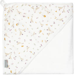 Grande cape de bain en coton et bambou, Sidonia