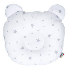 Coussin anti tête plate en coton, Stella