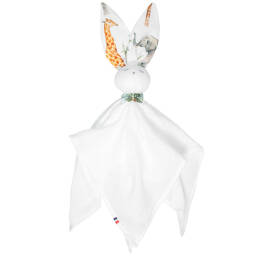 Doudou plat Lapin personnalisable