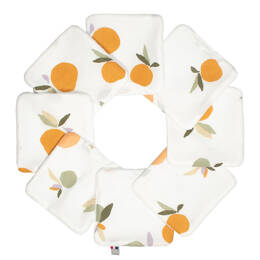 Lingettes bébé lavables 8 pièces, Clem