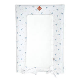 Housse de matelas à langer, Bleuet