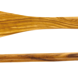 Spatule galbée et mouvette bois d'olivier Jean Dubost
