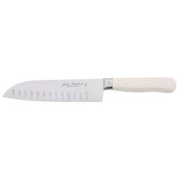 Couteau Santoku Jean Dubost manche POM blanc