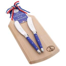 Set petit déjeuner Jean Dubost Les Laguiole à la française® couleur bleue