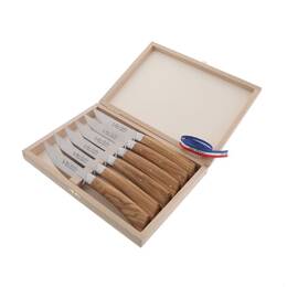 Coffret 6 couteaux Bistronomie olivier
