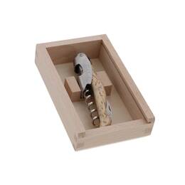 Tire bouchon Jean Dubost Laguiole® sommelier Millesime, manche en bouleau de Norvège