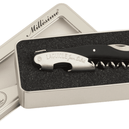 Coffret tire-bouchons sommelier Millésime ® Laguiole ABS soft touch noir