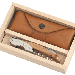 Coffret tire-bouchons sommelier Millésime ® Laguiole bois de genévrier