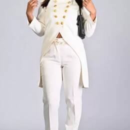 Style milita tailleur créateur