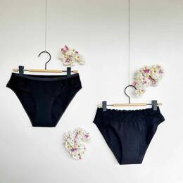 Pack 2 Culottes menstruelles So-Simple Dentelle & Edelso