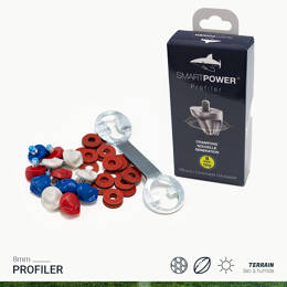 Crampons Football Rugby SmartPower8mm Plastique - Pack premium