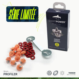 Crampons SmartPower - Série Funky8mm Plastique - Pack premium