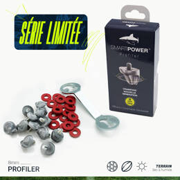 Crampons SmartPower - Série Silver8mm Plastique - Pack premium