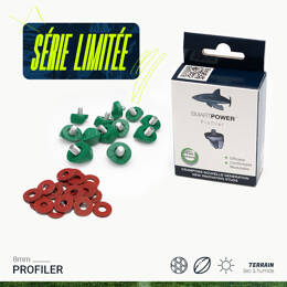 Crampons SmartPower Série Green8mm Plastique - Pack classique