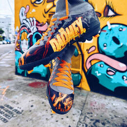 Les chaussures à crampons de rugby et foot Made in France