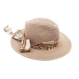 Fédora papier rose- NIMA