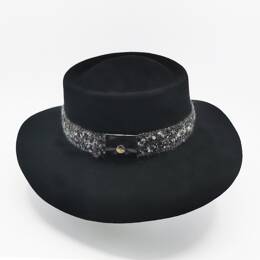 Chapeau capeline noir - EMMA