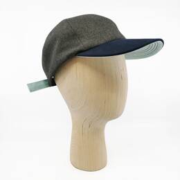 Casquette laine kaki doublée - ROBB