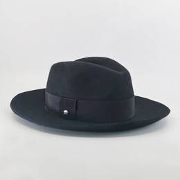 Chapeau noir fedora - HECTOR