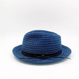 Trilby bleu en coton - JONA