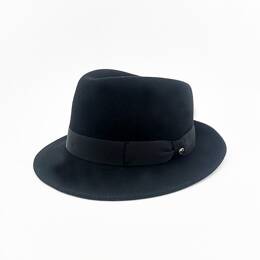 Chapeau trilby noir - SIMON
