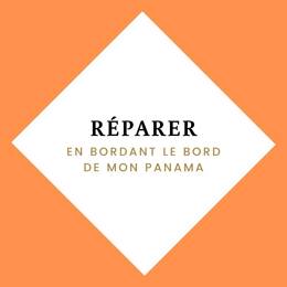 Réparer bord chapeau