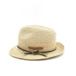Trilby raphia crocheté - ELI