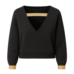Sweat noir triangle Néfertiti