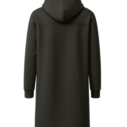 Manteau sweat noir Gizeh