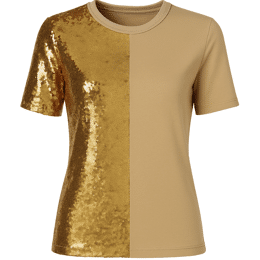 T-shirt à Sequins dorés - Gizeh
