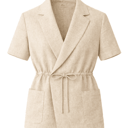 Veste manches lin - Collection rives du Nil