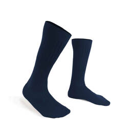 Mi-bas Bleu Marine