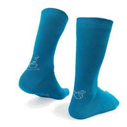 Chaussettes french cuisine bleues