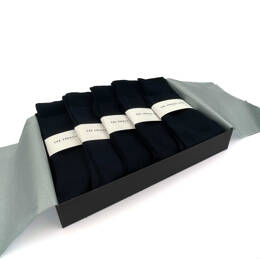 Semainier de chaussettes made in France Frenchy Black