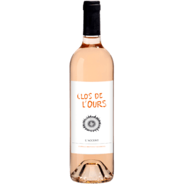 Clos de l'Ours - L'Accent 2025 - Côtes de Provence - Vin Rosé - 0.75L